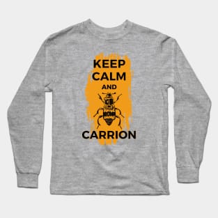 Keep Calm and Carrion Burying Beetle Long Sleeve T-Shirt